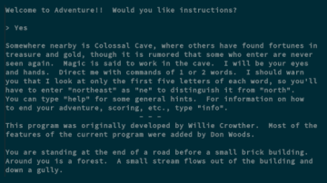 Linux toy: adventure