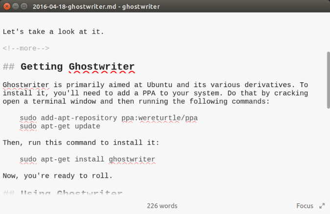 Ghostwriter