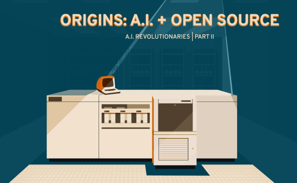 Origins of AI and open source screenshot