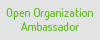 Open Organization Ambassador badge